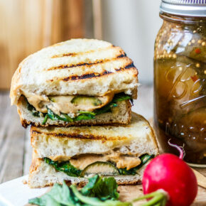 Veganes "Grilled Cheese Sandwich"