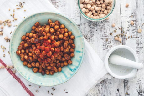 Geröstete Kichererbsen