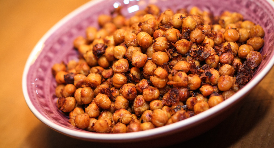 Geröstete Kichererbsen