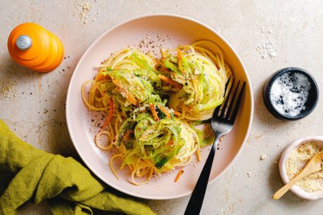 Lauchspaghetti – Spaghetti con Porro