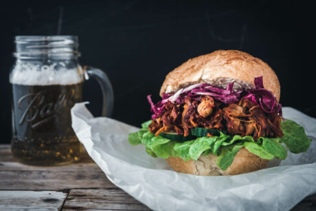 Vegan Pulled Pork Sandwiches