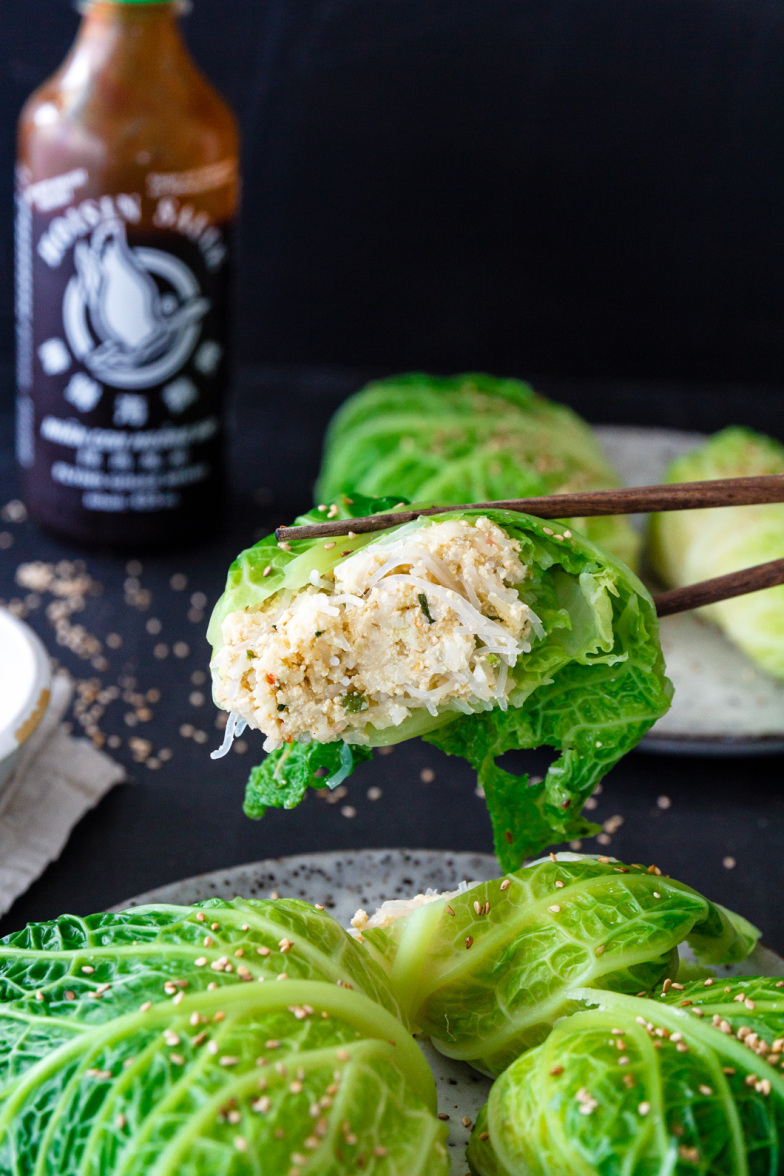 Thai Wirsingpäckchen