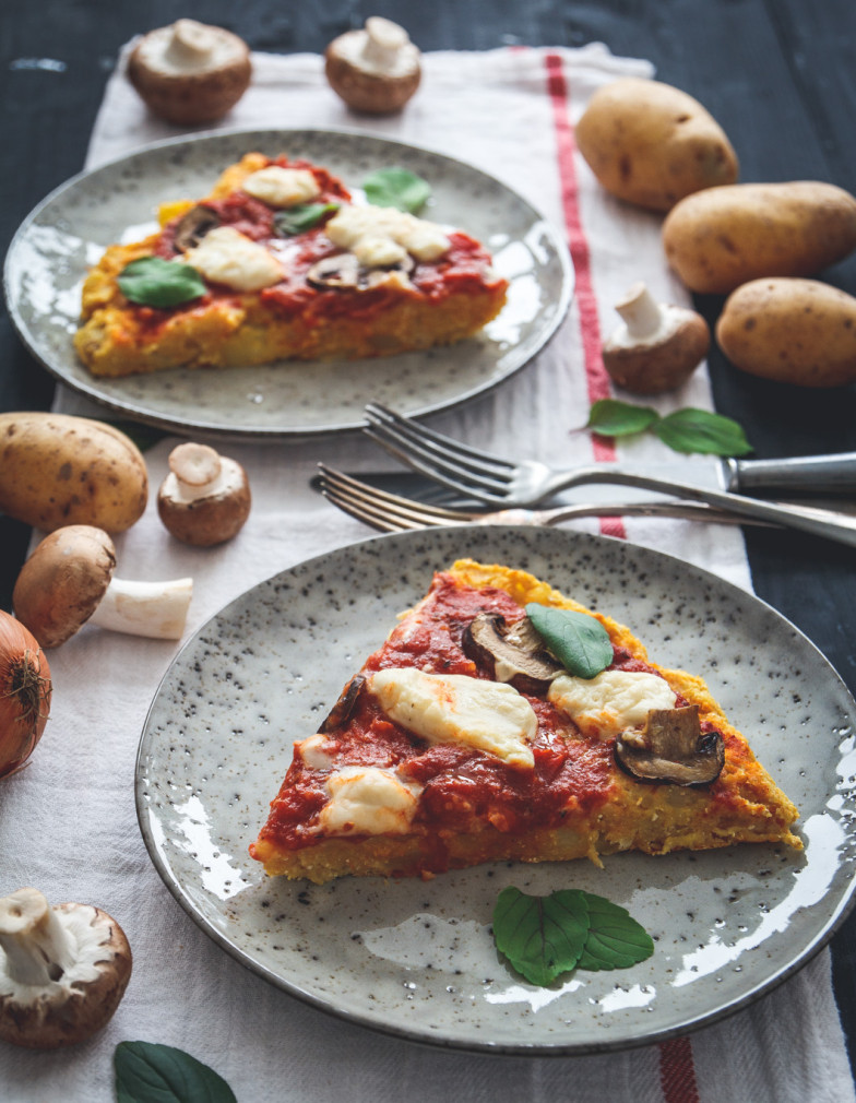 Glutenfreie Pizza Tortilla