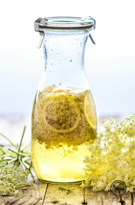 Holundersirup mit Agavendicksaft