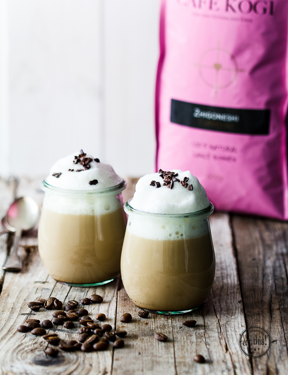 Latte Macchiato - Urwaldkaffee Café Kogi