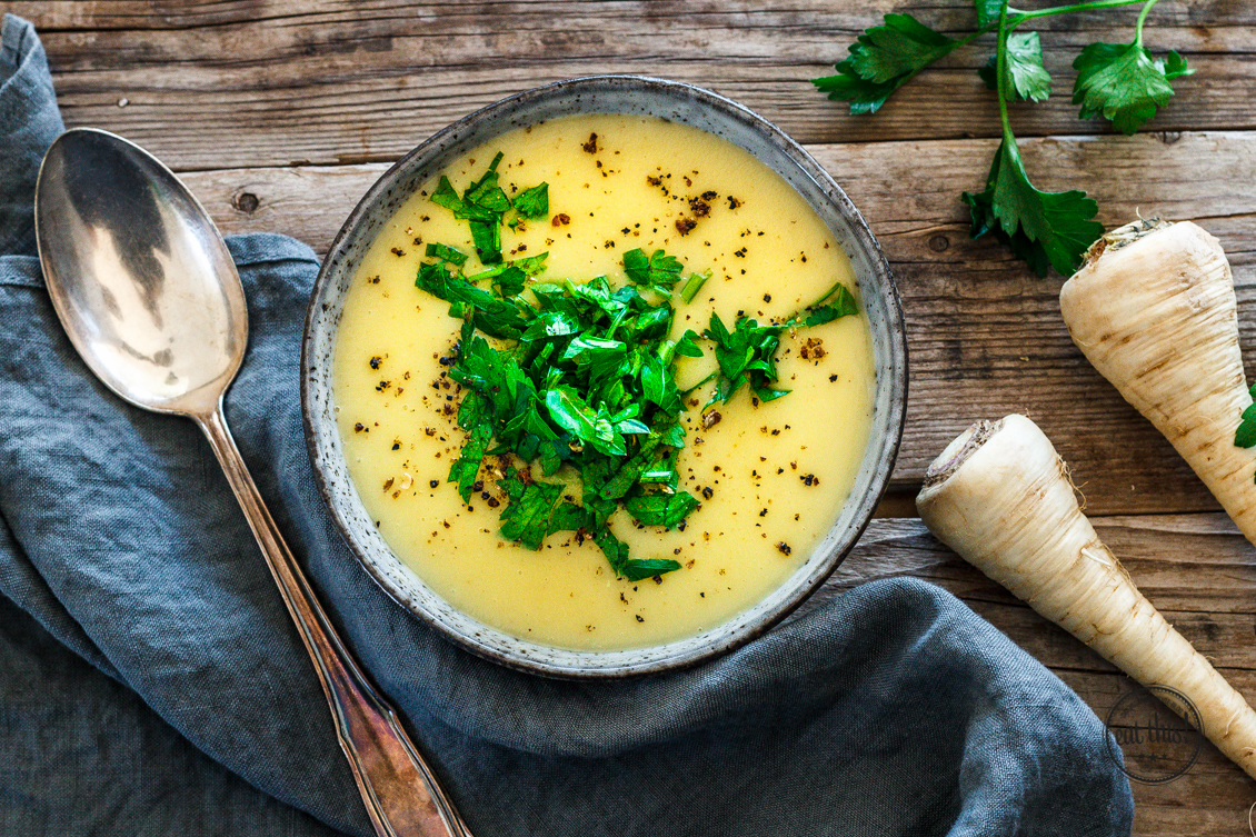 Cremige Pastinakensuppe