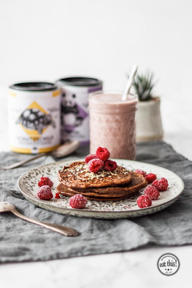 15 Minuten Superfood Pancakes mit Berlin Organics