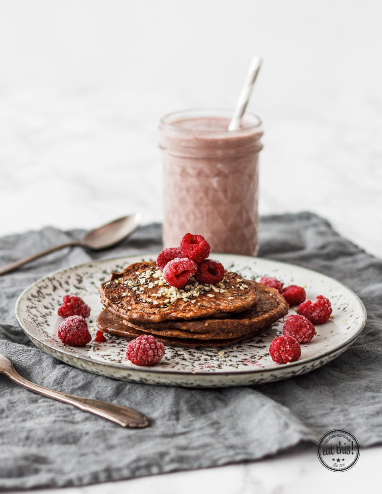 15 Minuten Superfood Pancakes mit Berlin Organics