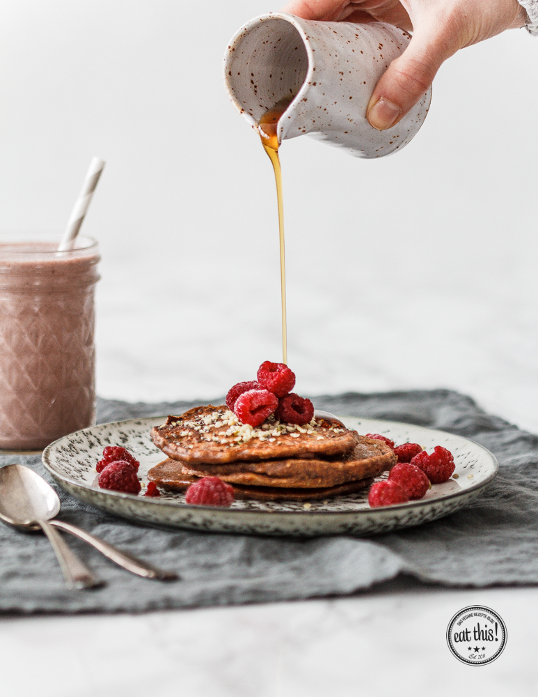 15 Minuten Superfood Pancakes mit Berlin Organics