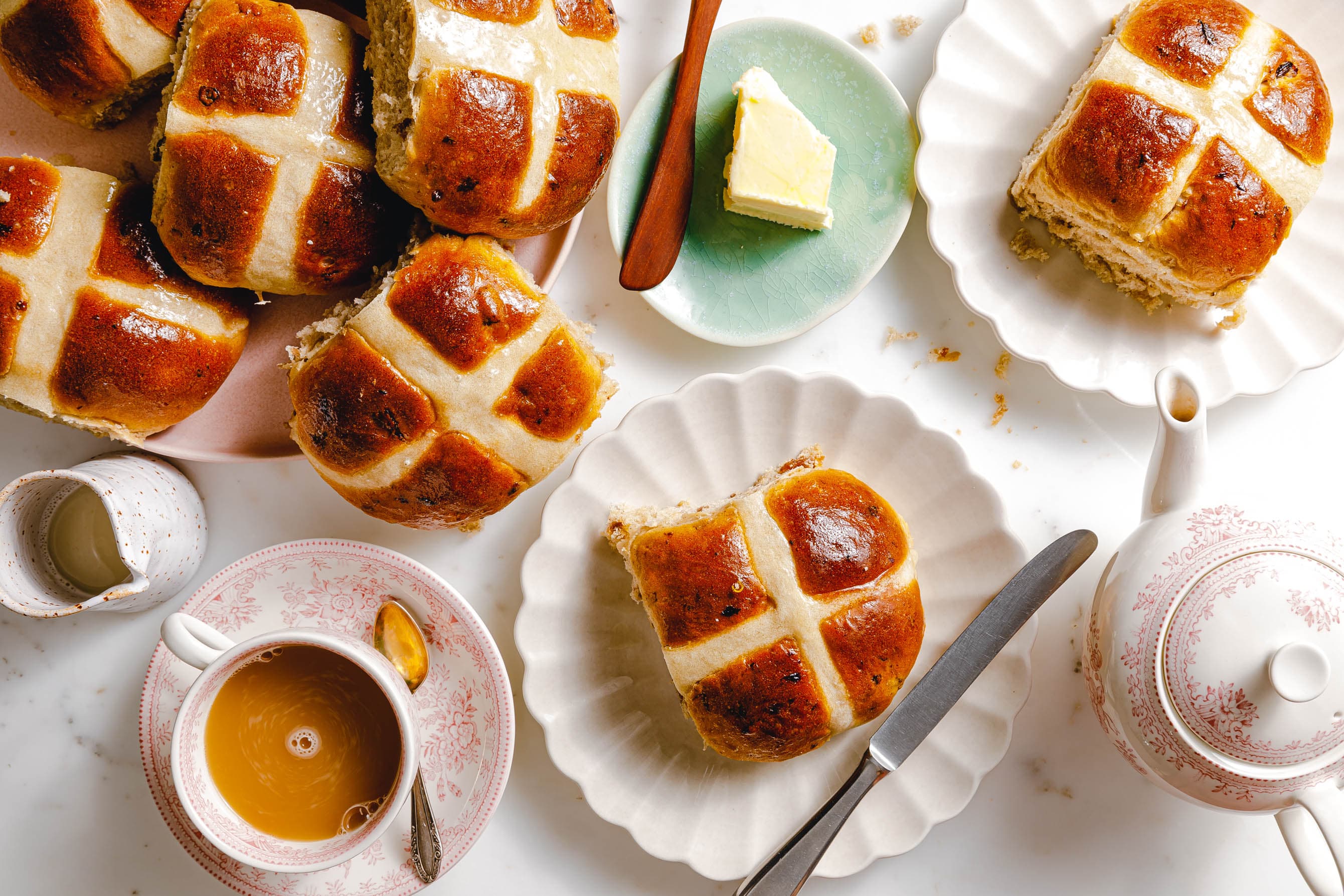 Vegane Hot Cross Buns