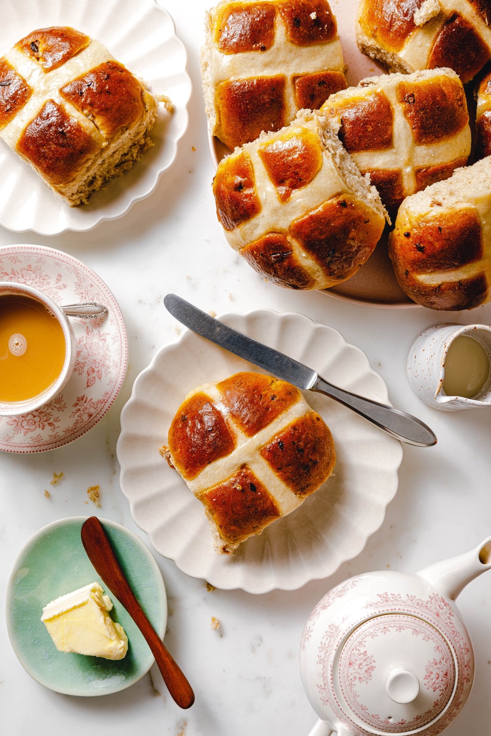 Vegane Hot Cross Buns