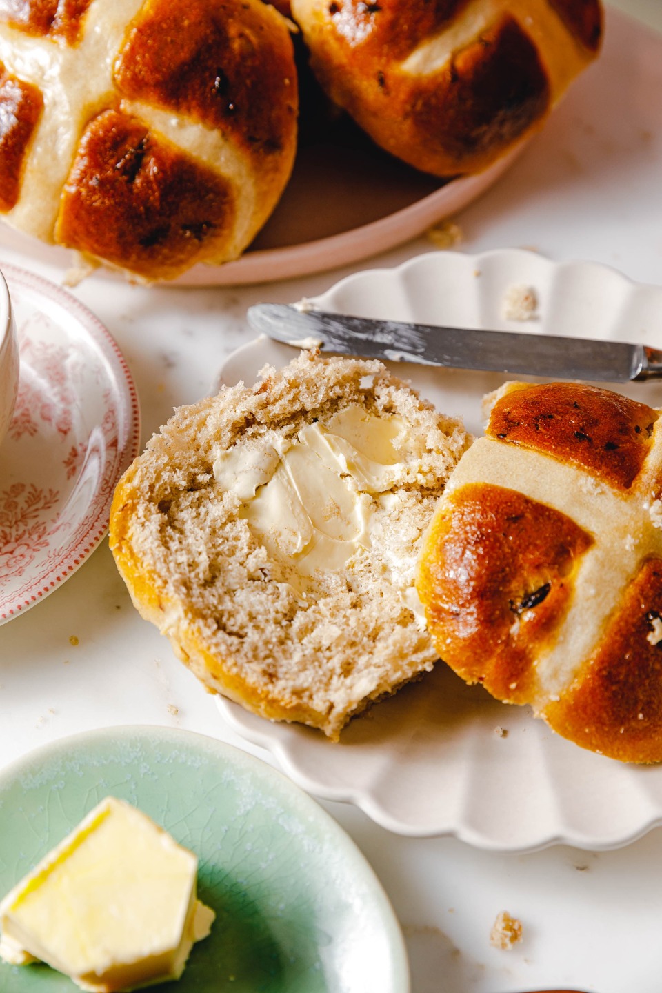 Vegane Hot Cross Buns
