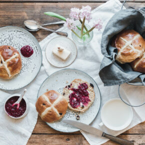 Vegane Hot Cross Buns