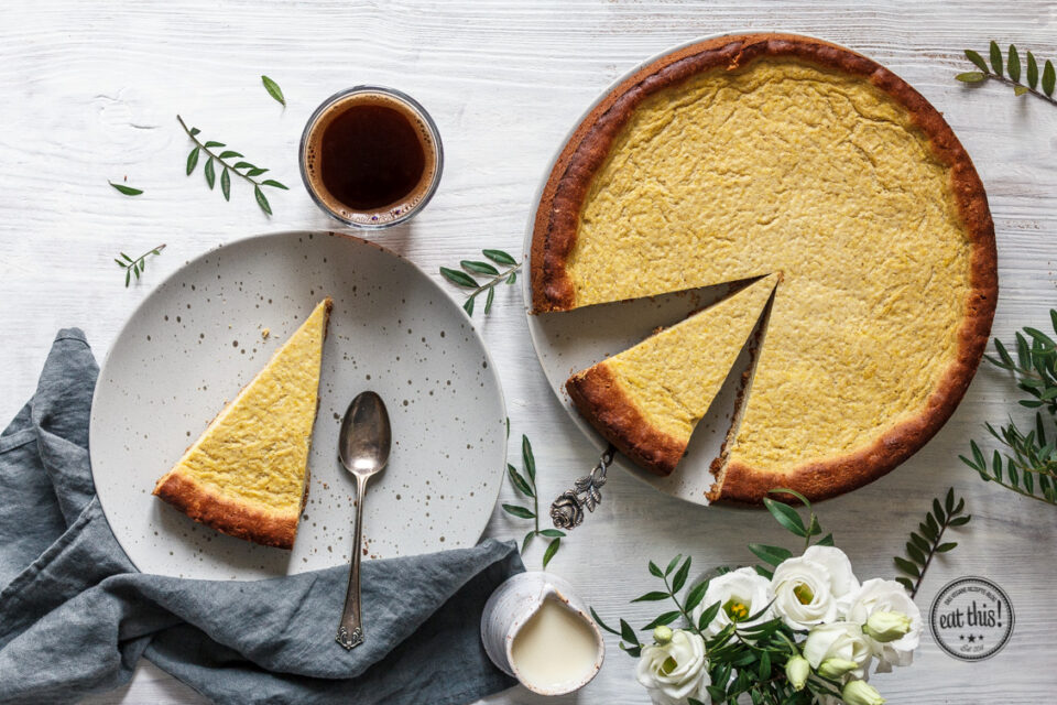 Veganer Käsekuchen mit Provamel