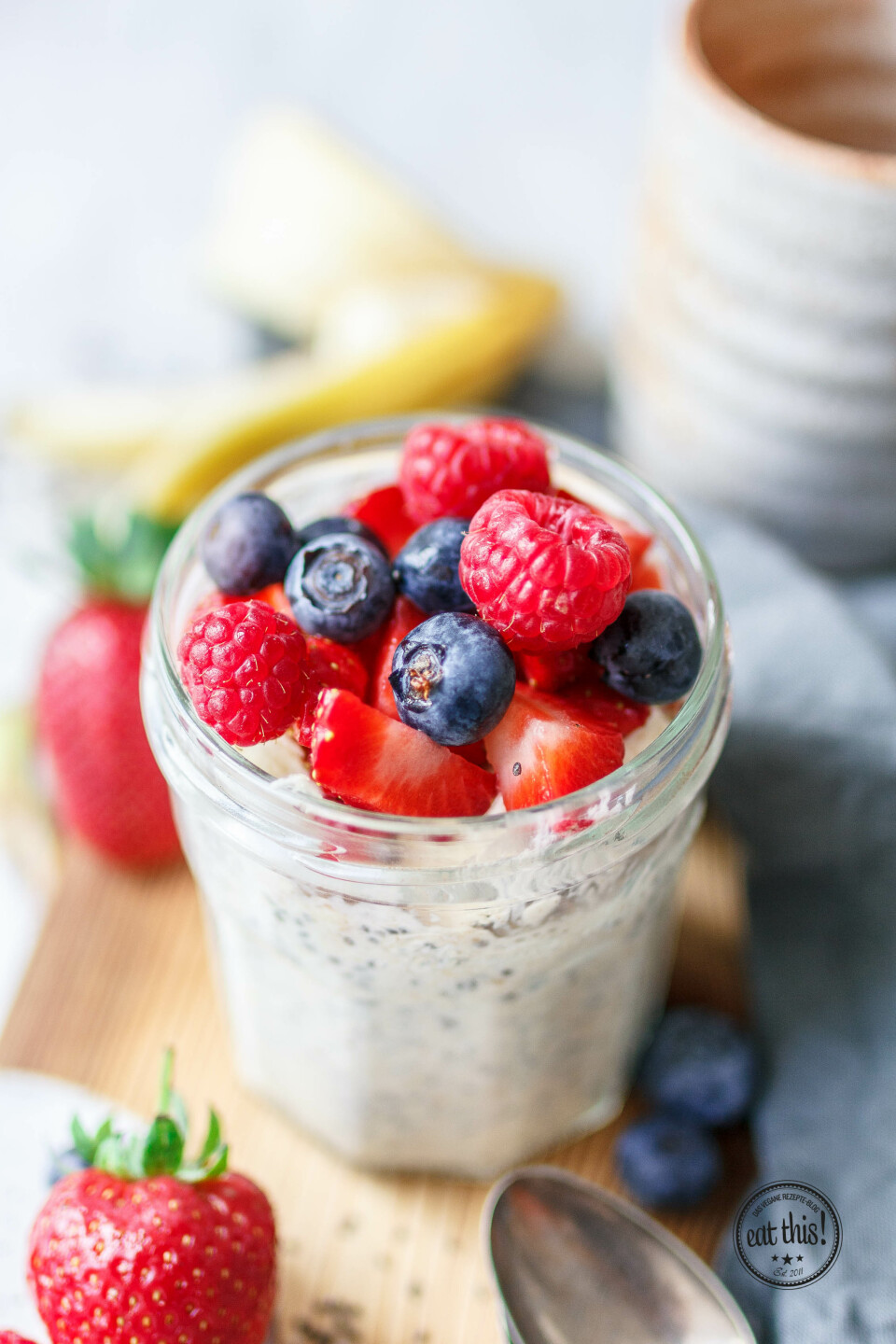 Overnight Oats mit Beeren-2