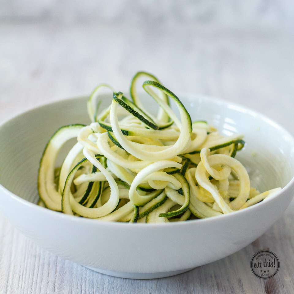 Zucchinispaghetti