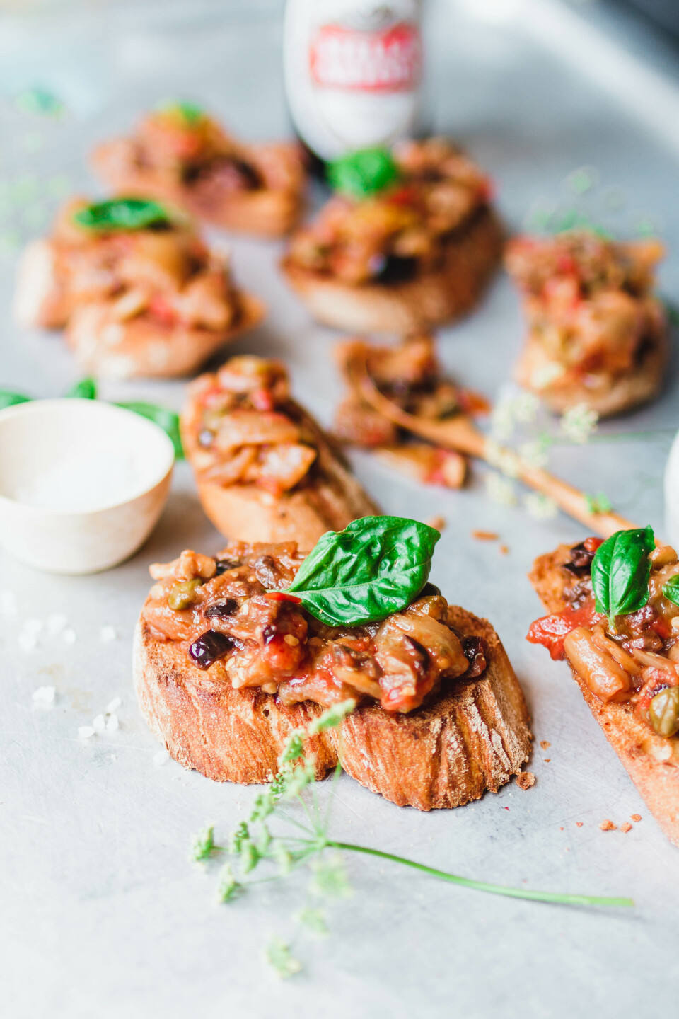 Crostini mit Caponata