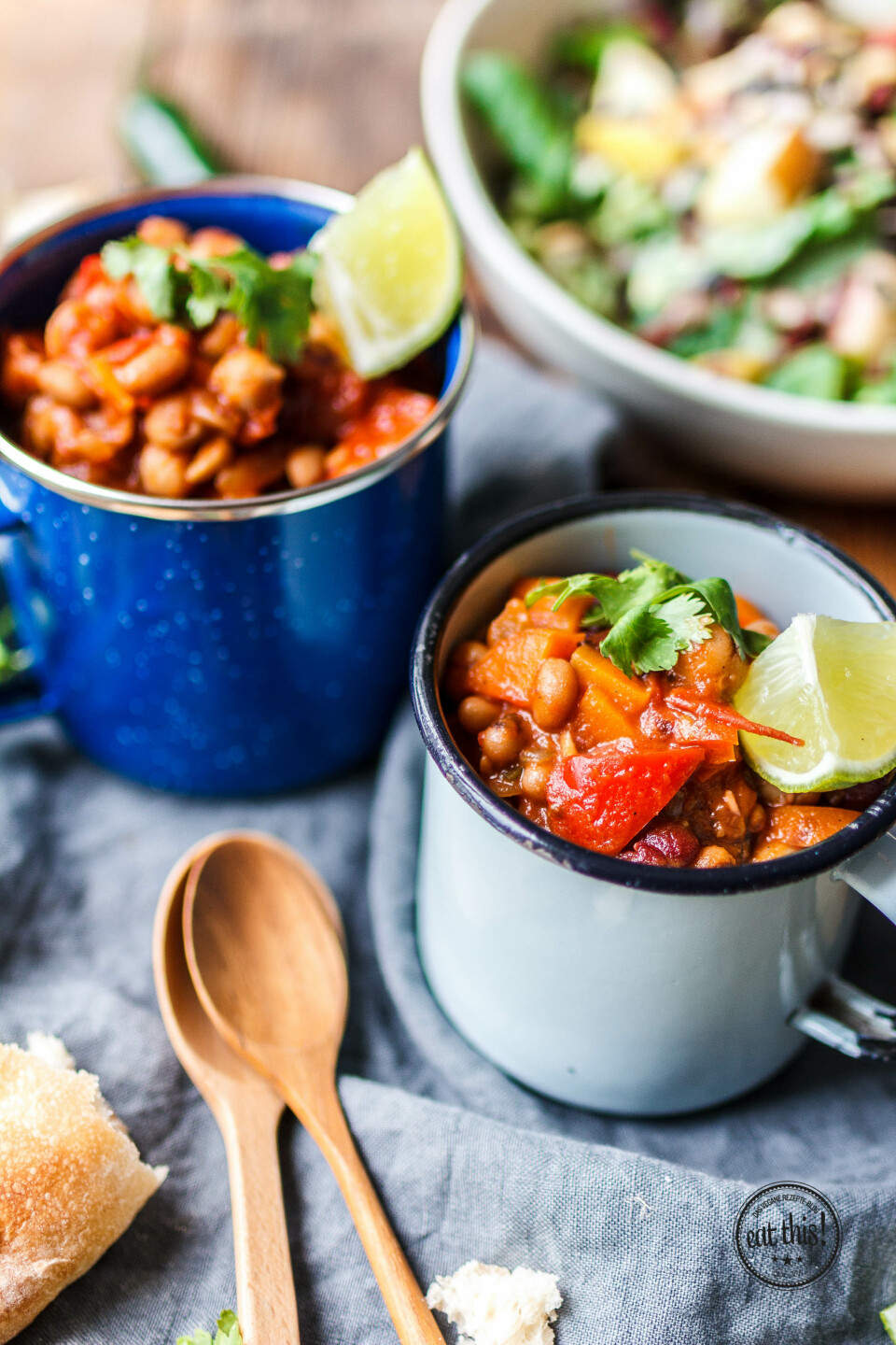 Camping Chili mit dreierlei Bohnen & Kaffee