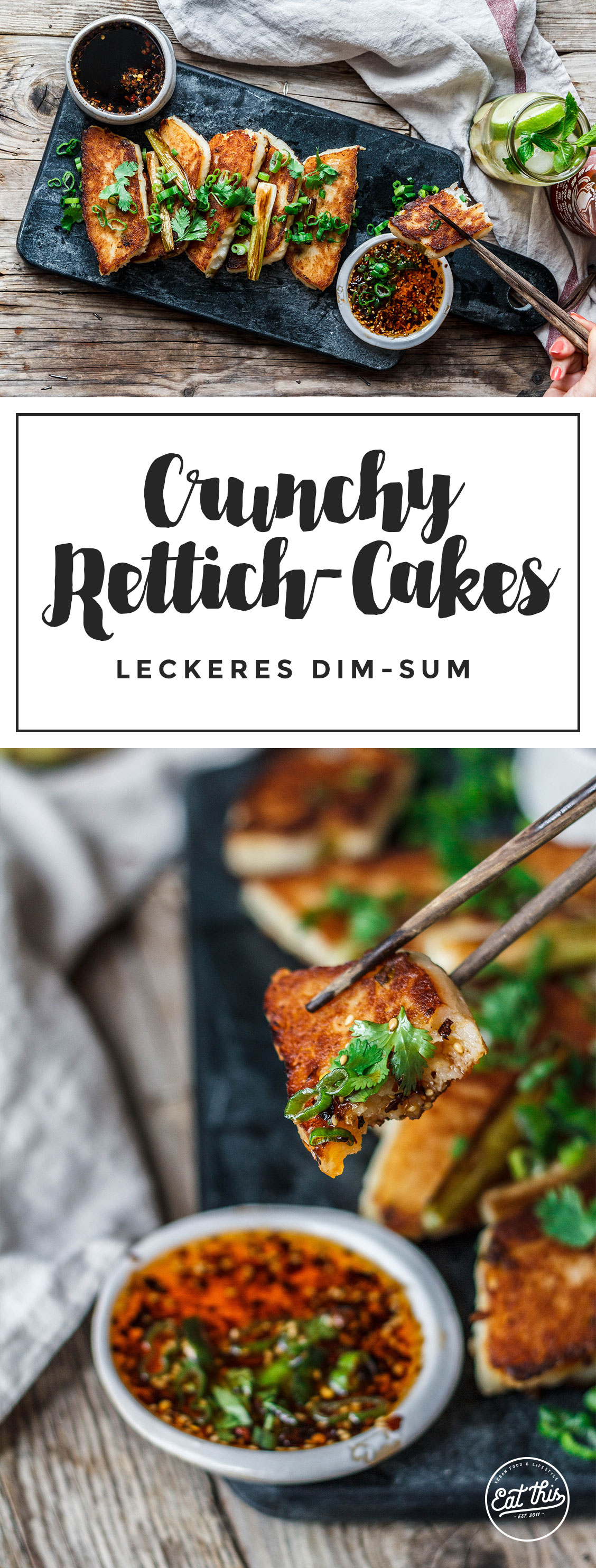 Köstliche Rettich-Cakes – Lieblings-Dim Sum