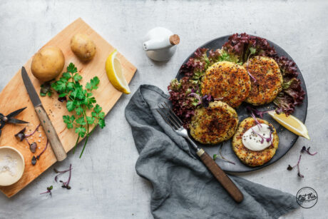 Einfache Kartoffel-Quinoa-Patties