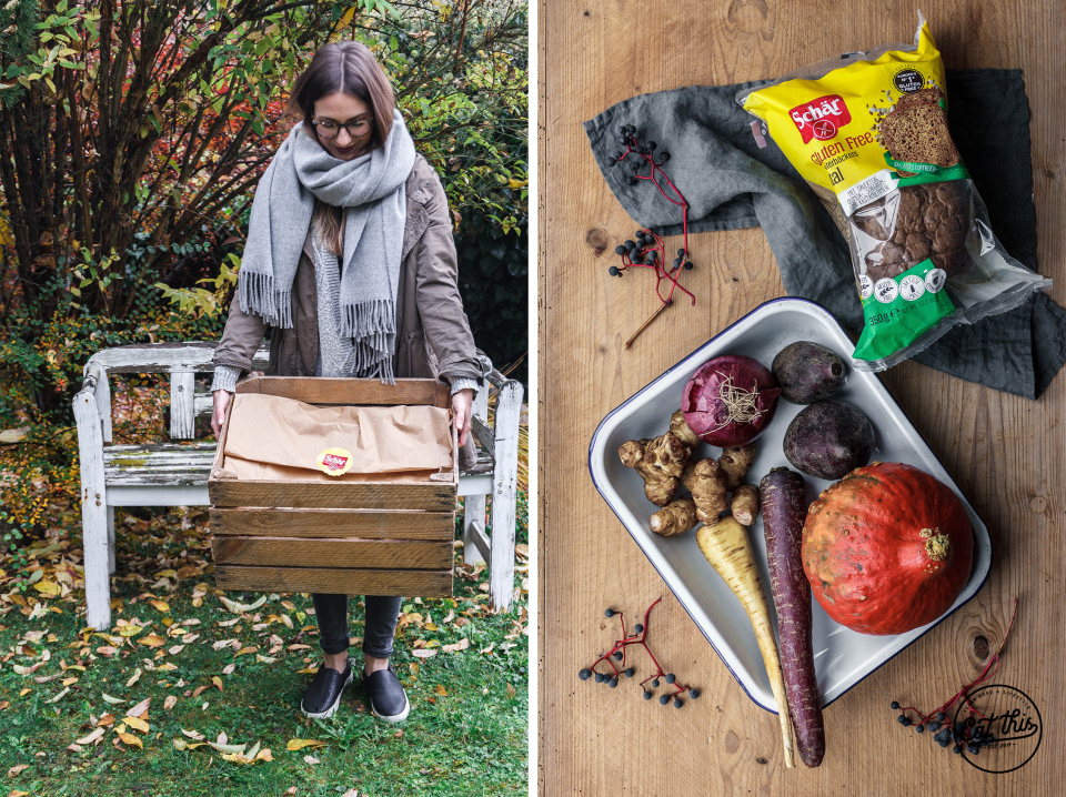 Glutenfreier Herbstpanzanella & die glutenfreie Feel Good Box von Schär