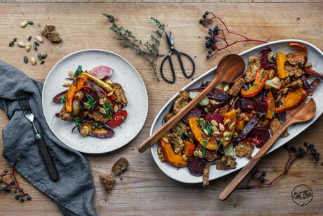 Glutenfreier Herbstpanzanella & die glutenfreie Feel Good Box von Schär