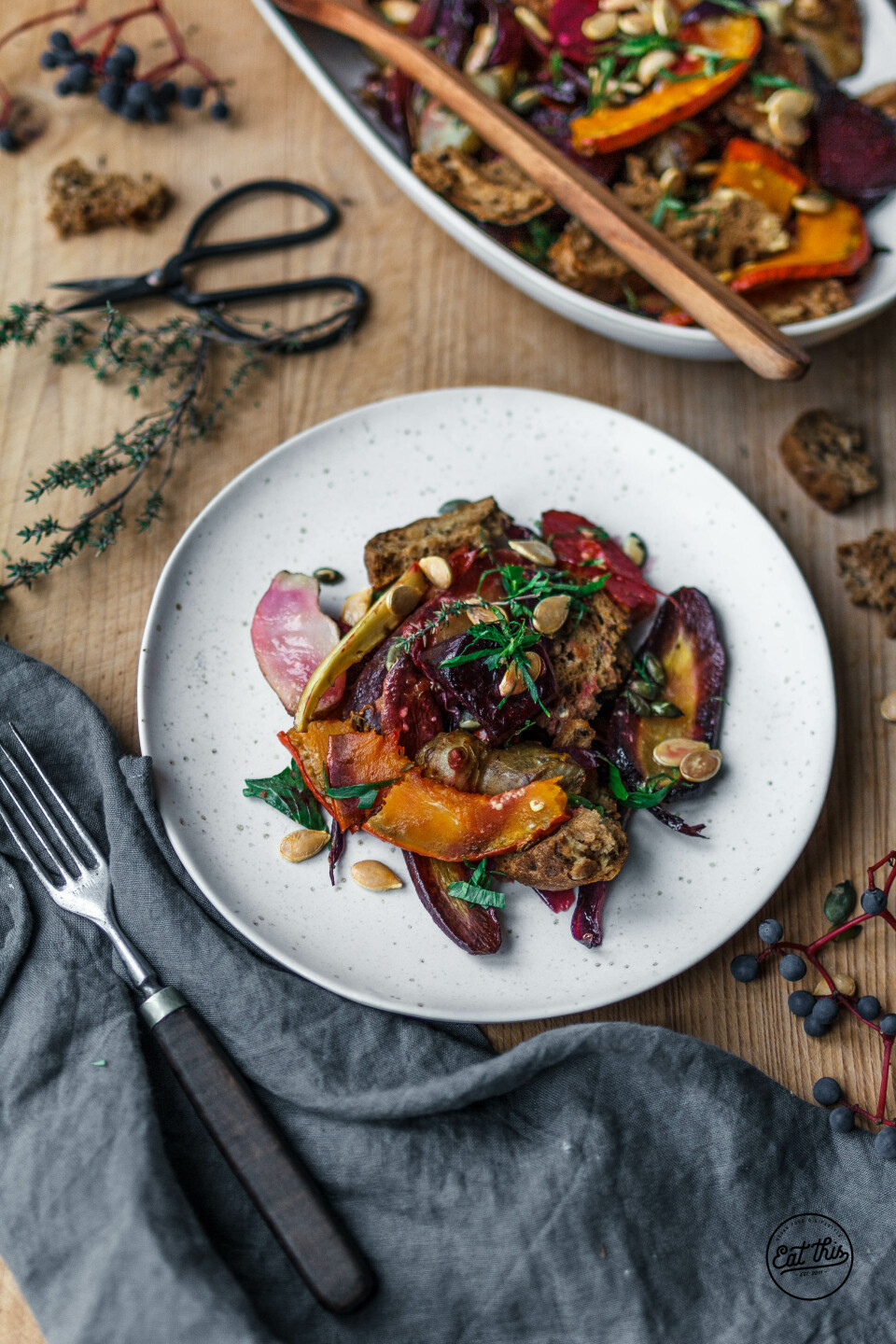 Glutenfreier Herbstpanzanella & die glutenfreie Feel Good Box von Schär