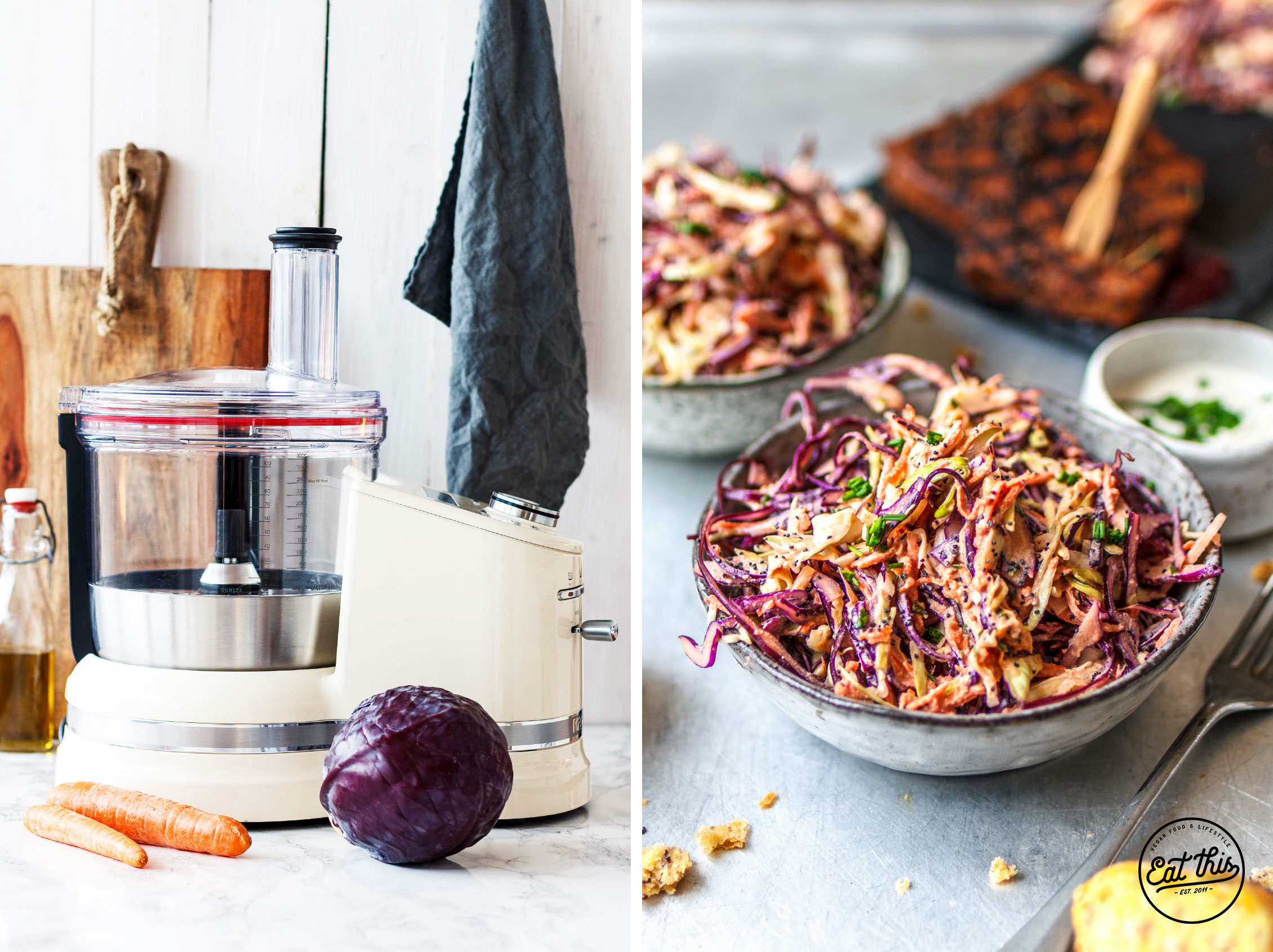 Der KitchenAid Food-Processor-Aufsatz für den Artisan Cook Processor