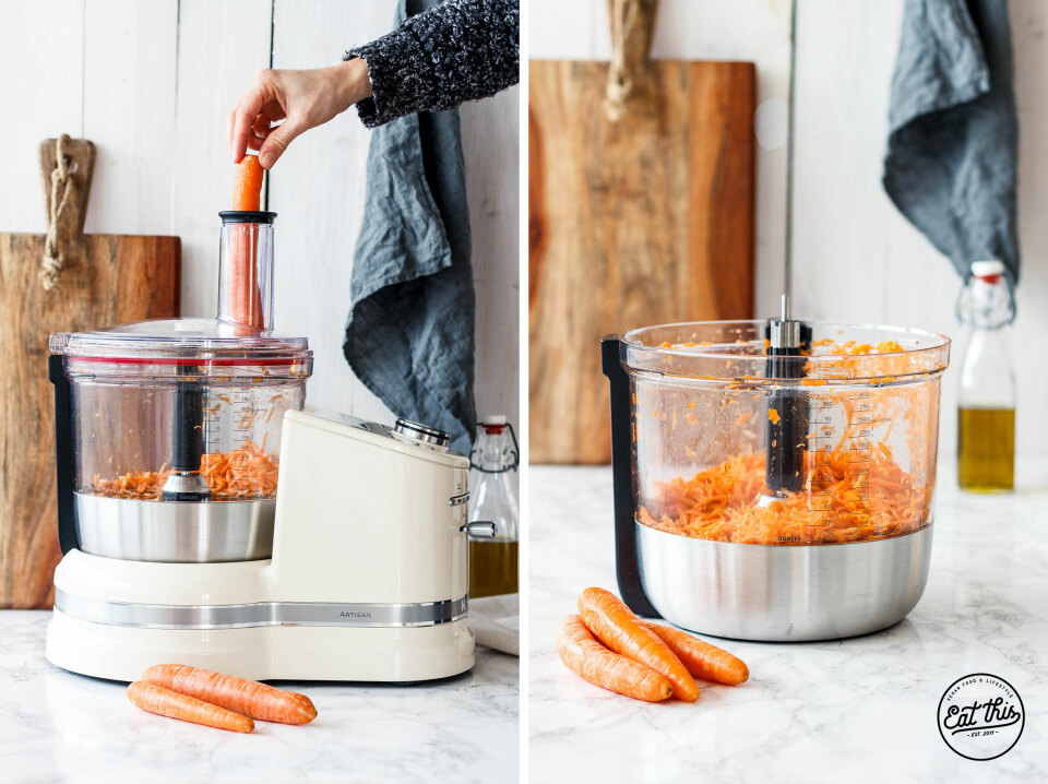 Der KitchenAid Food-Processor-Aufsatz für den Artisan Cook Processor