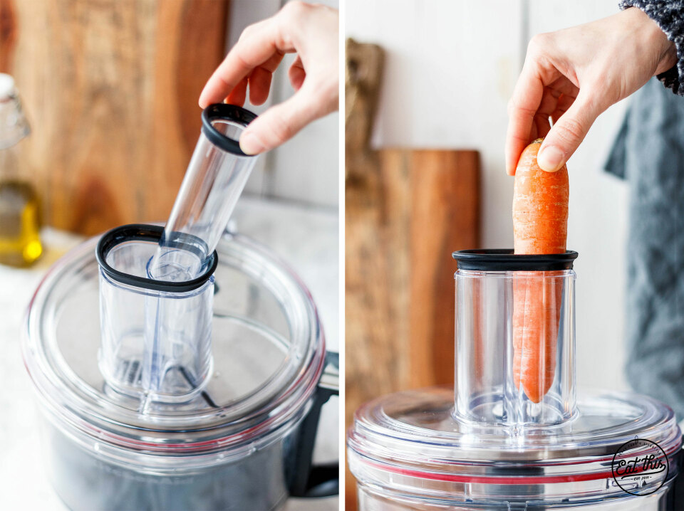 Der KitchenAid Food-Processor-Aufsatz für den Artisan Cook Processor