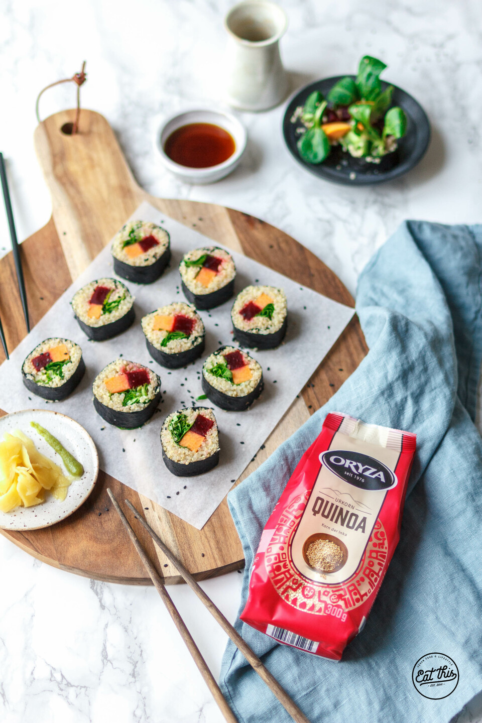 Quinoa Sushi mit Oryza