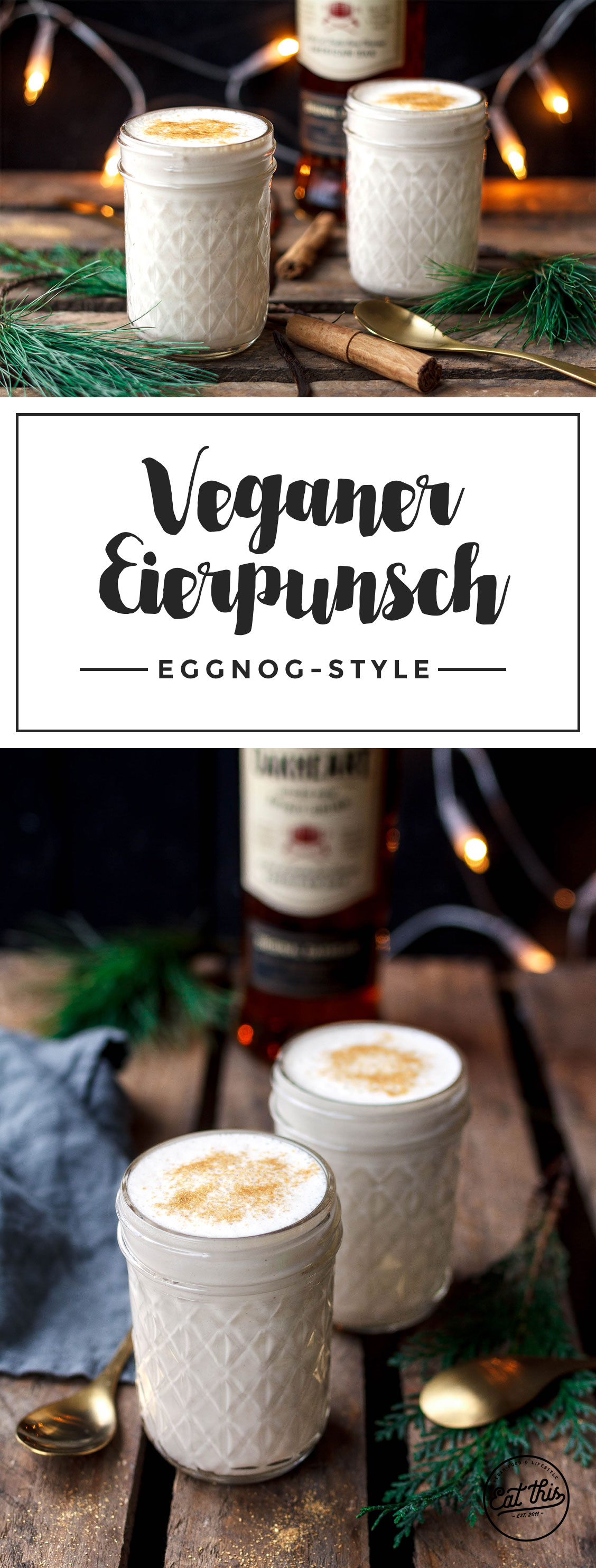Veganer Eggnog