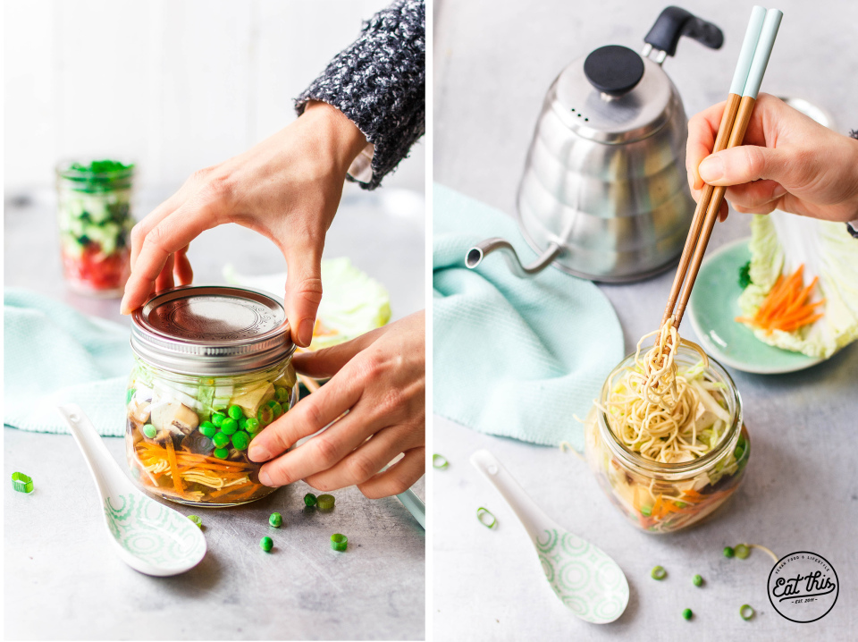 3 gesunde vegane Instant-Snacks für die Mittagspause im Büro