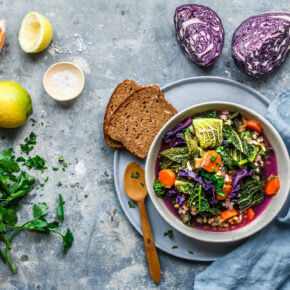 Purple Magic Soup