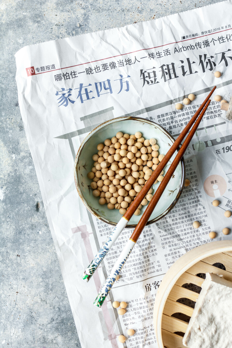 Tofu selber machen - Sojabohnen