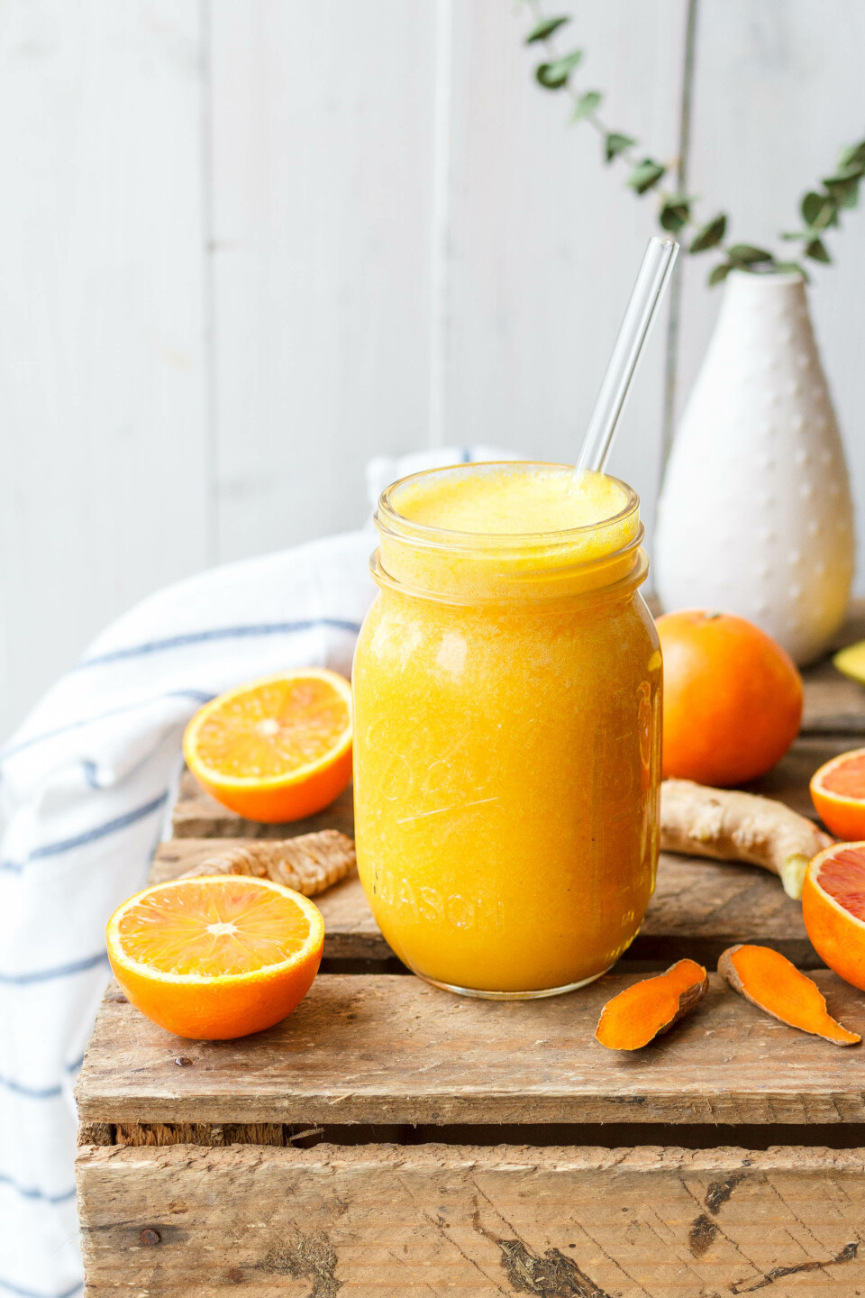 Kurkuma Elixier mit Orange & Ingwer