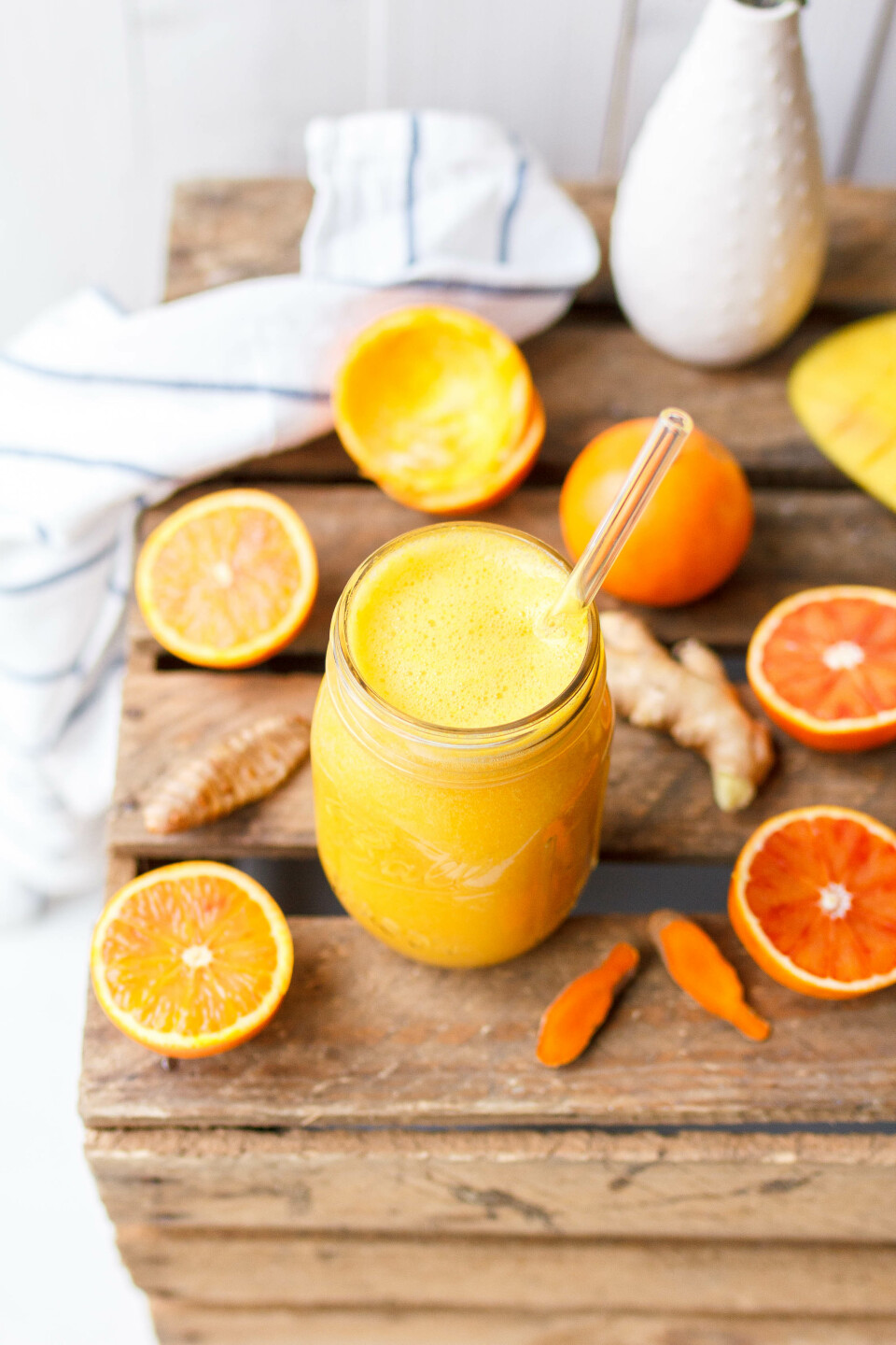 Kurkuma Elixier mit Orange & Ingwer