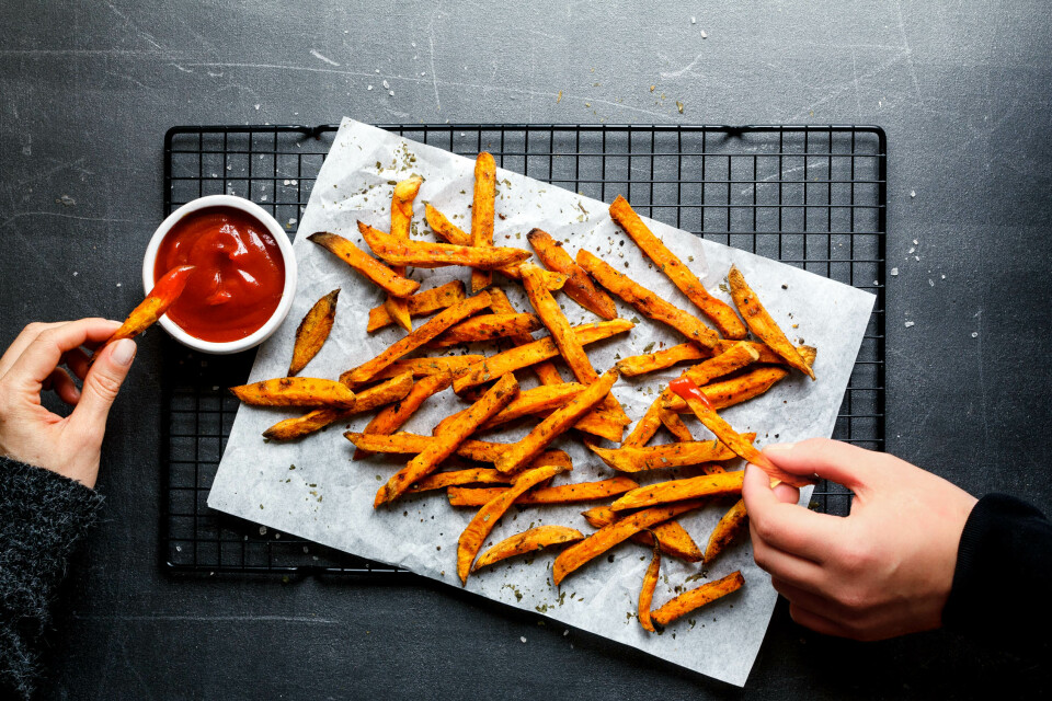 Leckere & gesunde Süßkartoffel-Pommes aus dem Ofen