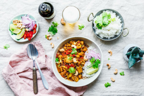 Aloo Gobi – Blumenkohl-Curry mit Kartoffeln & Kichererbsen