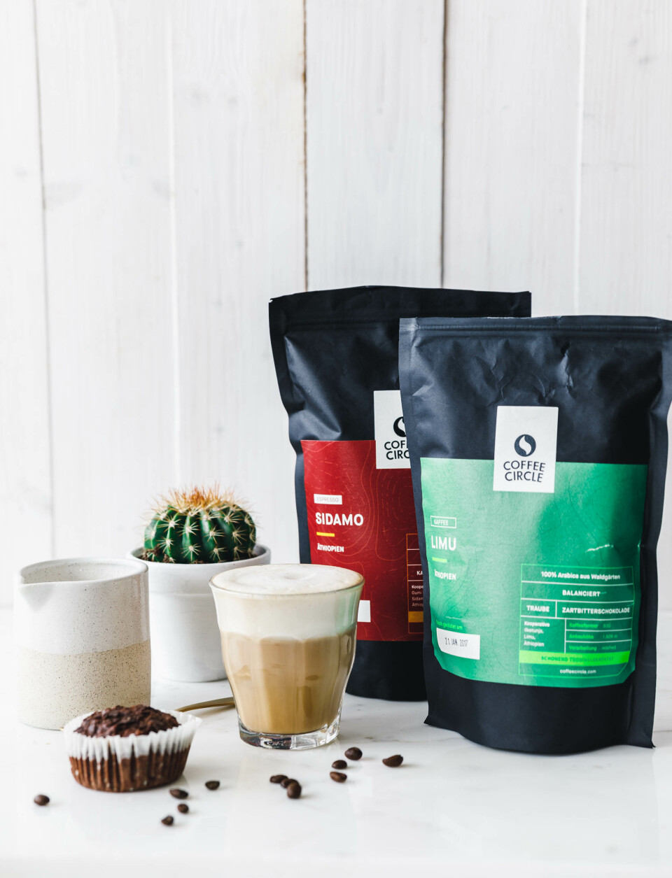 Genial einfacher veganer Milchschaum & Caffè Latte mit Coffee Circle