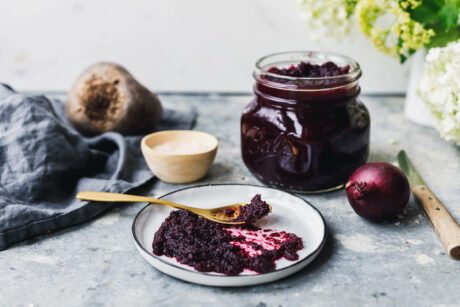 Rote Bete Ketchup - Vegan grillen kann jeder