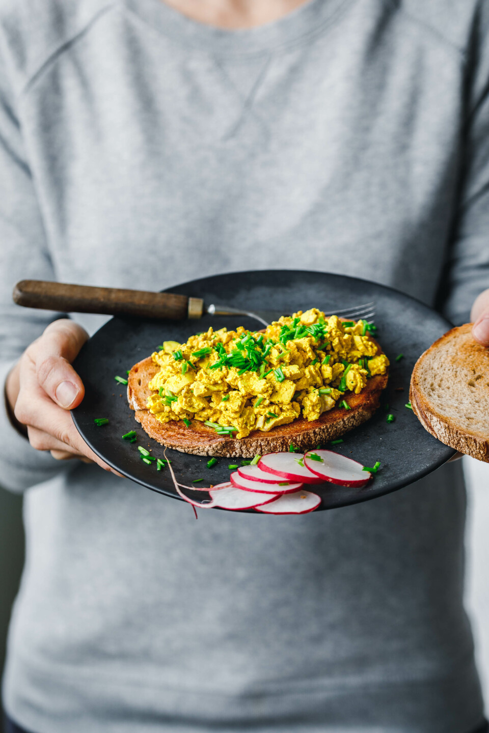 Veganes Rührei mit Tofu und Kala Namak
