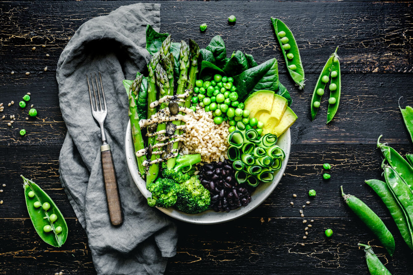 Super-grüne Good Life Frühlingsbowl