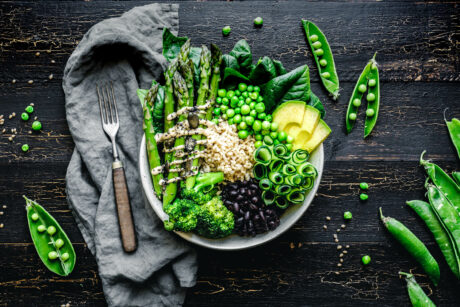 Super-grüne Good Life Frühlingsbowl