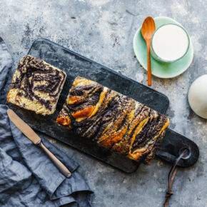 Veganer Mohn-Babka mit Edeka