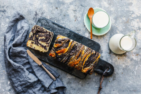 Veganer Mohn-Babka mit Edeka