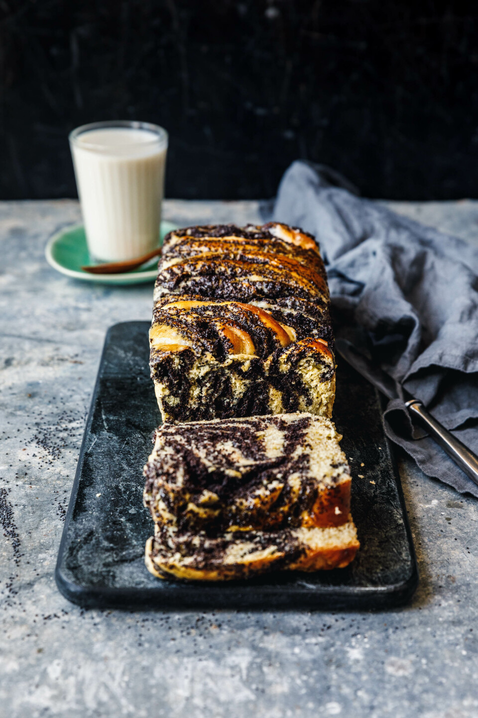 Veganer Mohn-Babka mit Edeka