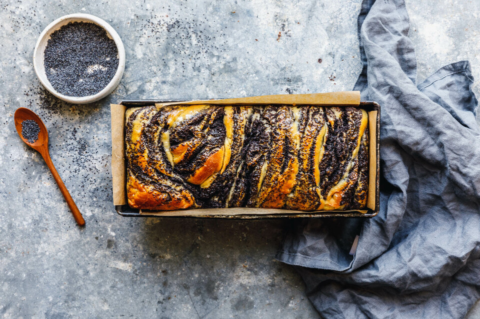Veganer Mohn-Babka mit Edeka