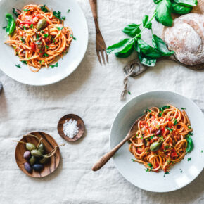 One Pot Spaghetti alla puttanesca