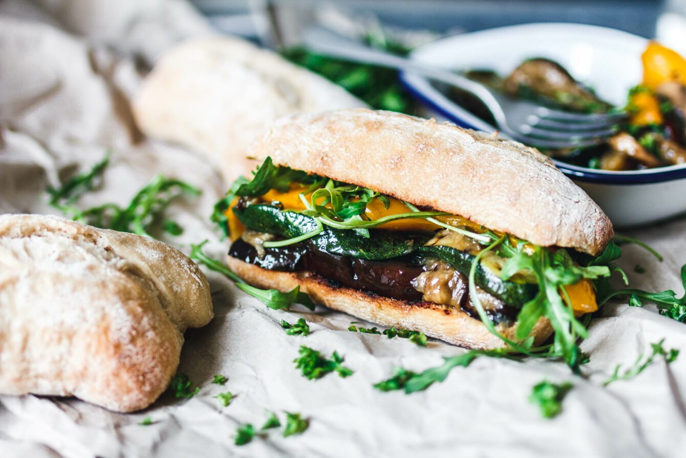 Vegan Grilled Veggie Sub